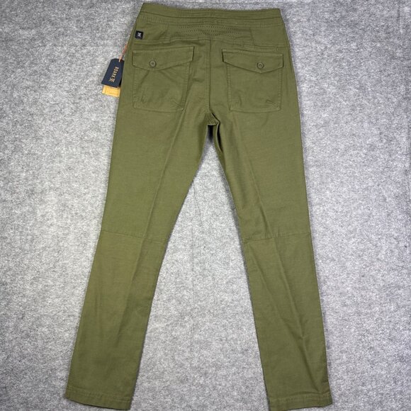 Roark Pants Mens Size 28 Olive Green Military Army Layover 2.0 Travel Commuter - Picture 10 of 16